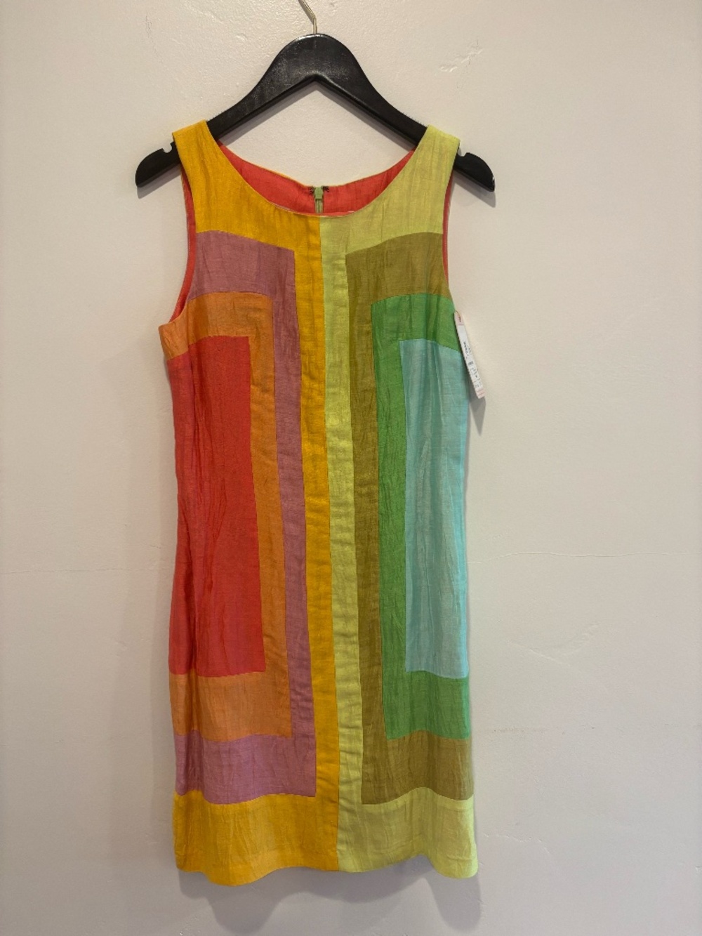 Tracy Reese linen dress with tags/0/back zipper, bodycon fit